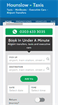 Mobile Screenshot of hounslowtaxi.co.uk